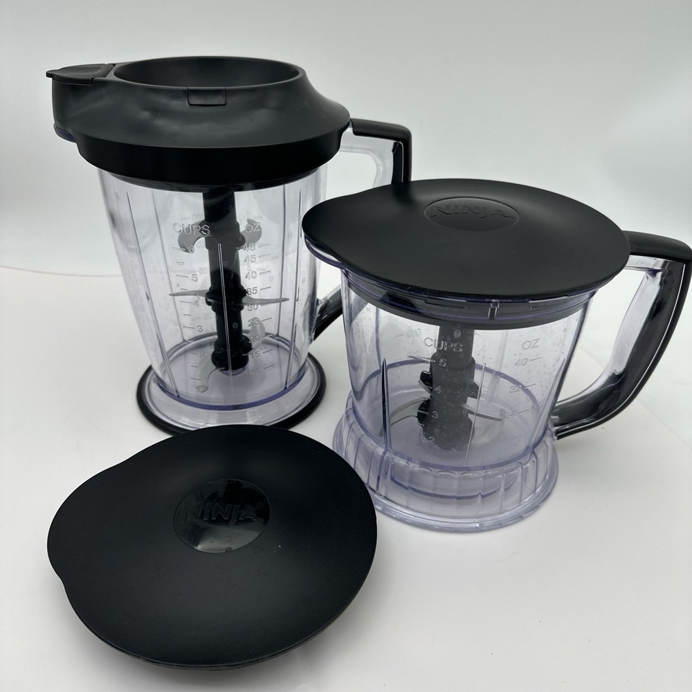 Ninja Food Processor 5-Cup/6-cup Blender Pitcher Blade & Lid Replacement EUC